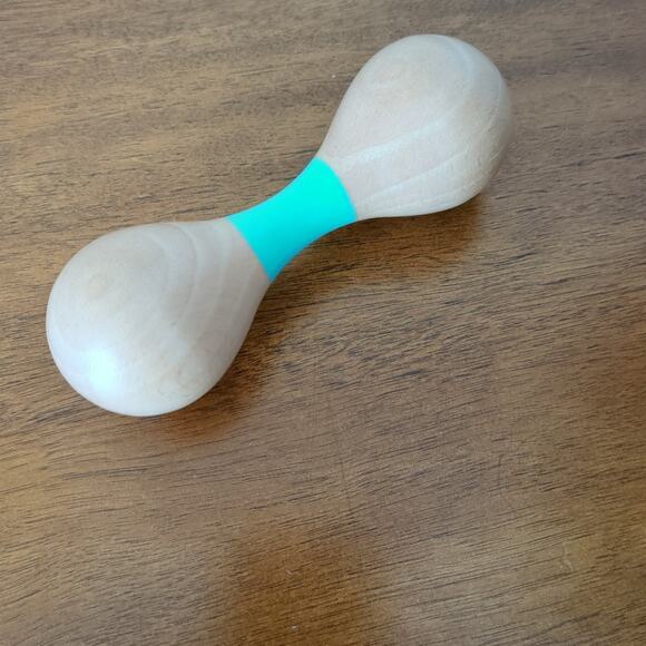 Lovevery Wooden Rattle from The Charmer Play Kit 3-4M Like New - Picture 2 of 2